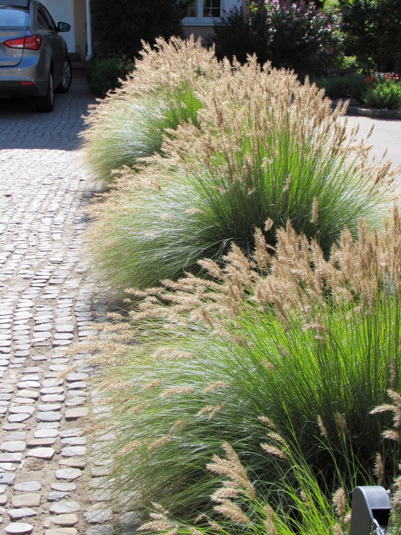 ornamental grasses enhance landscaping
