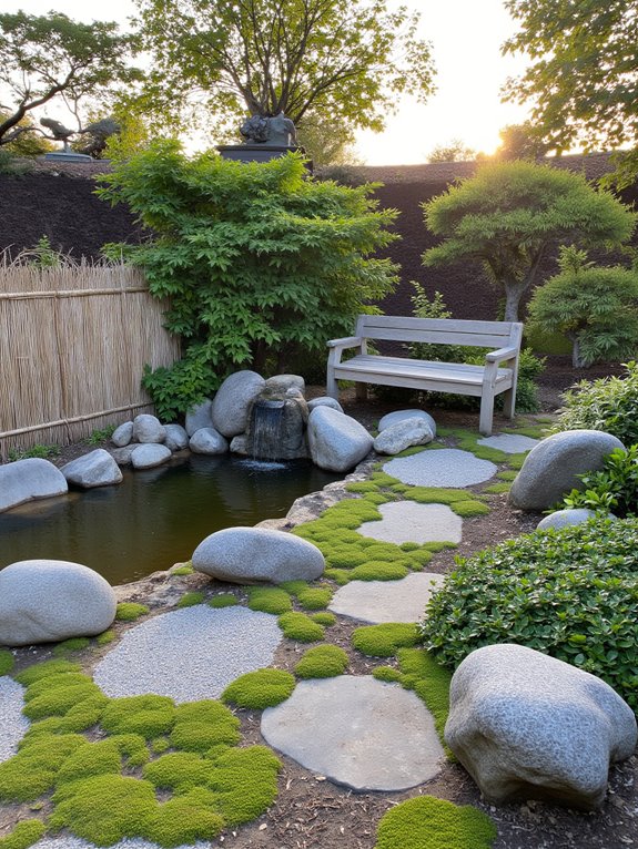 peaceful oasis for reflection