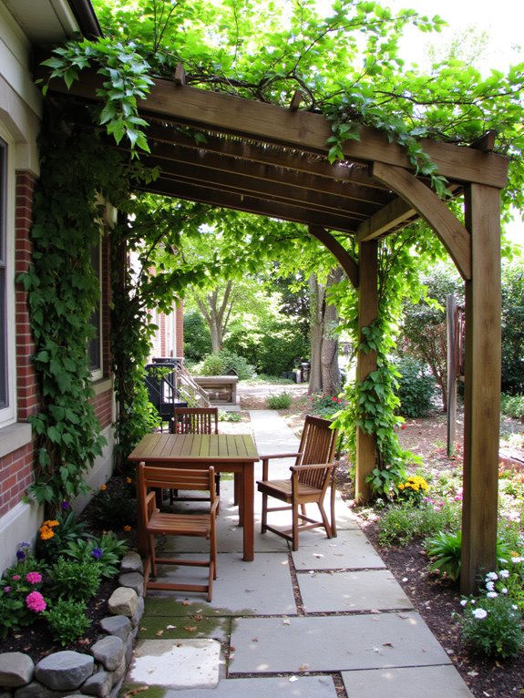 pergola for outdoor gatherings