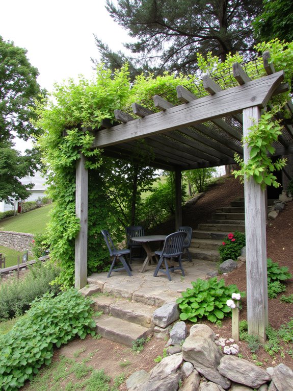 pergola for outdoor relaxation