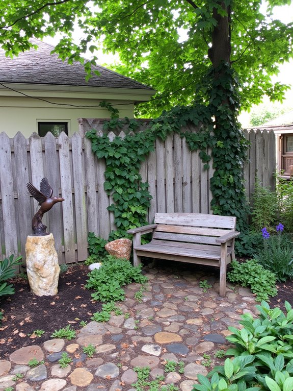 personalized art enhances gardens