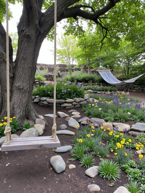 relaxing swing or hammock