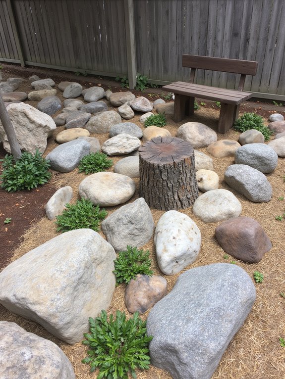 rock and wood harmony