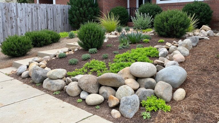 rock landscaping ideas showcased