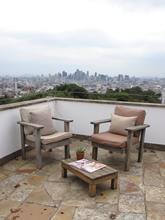 rooftop patios with views