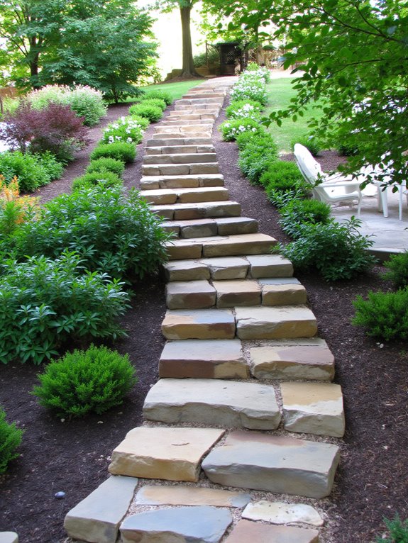 safe slip resistant outdoor steps