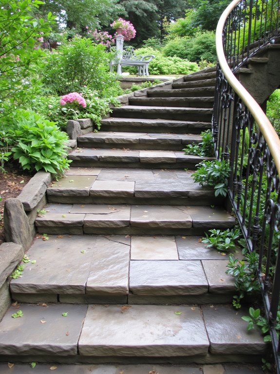 safety enhancements for garden steps