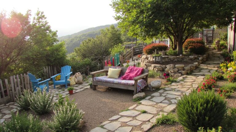 scenic hillside seating options