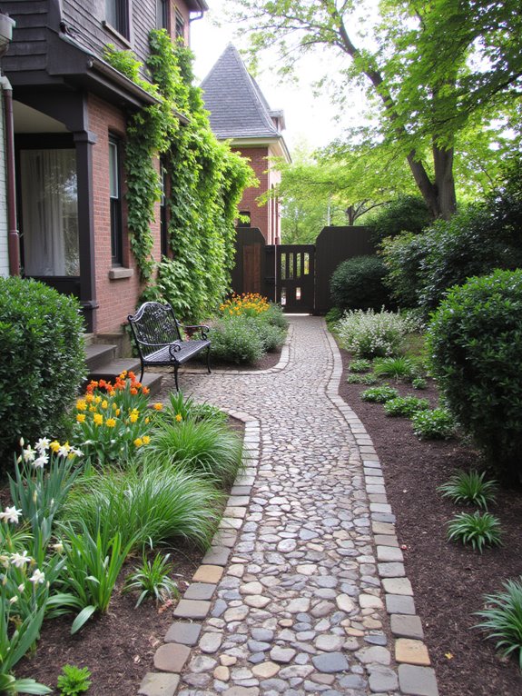 seasonal blooming pathway design