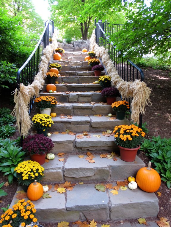 seasonal decor for pathways