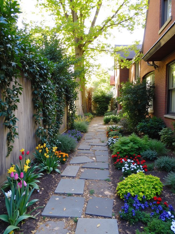 seasonal plants for walkways
