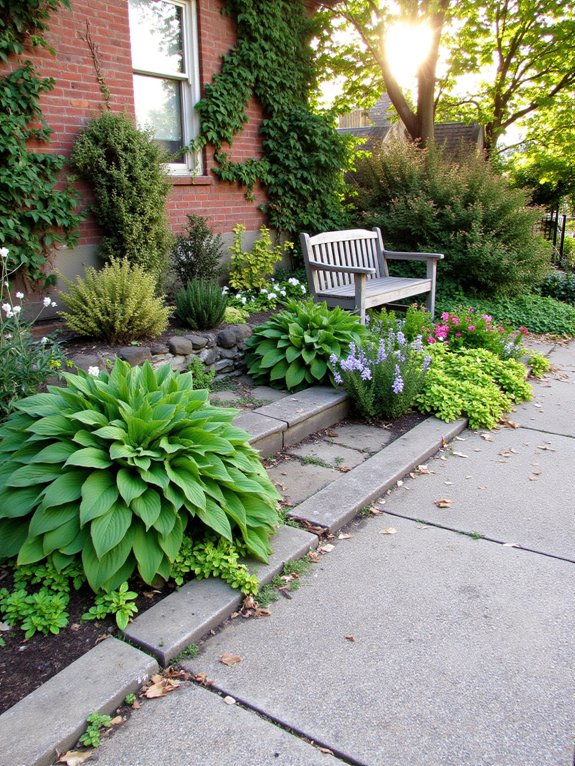 seasonal side yard maintenance