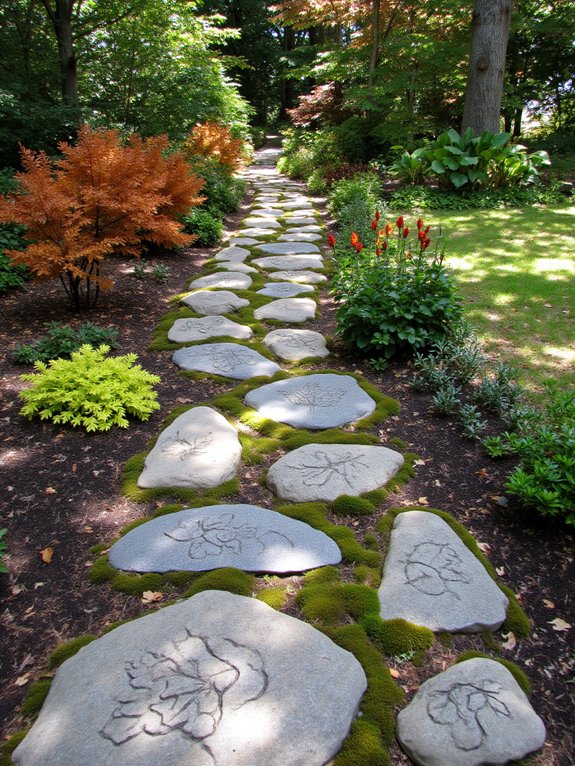 seasonal stepping stone designs