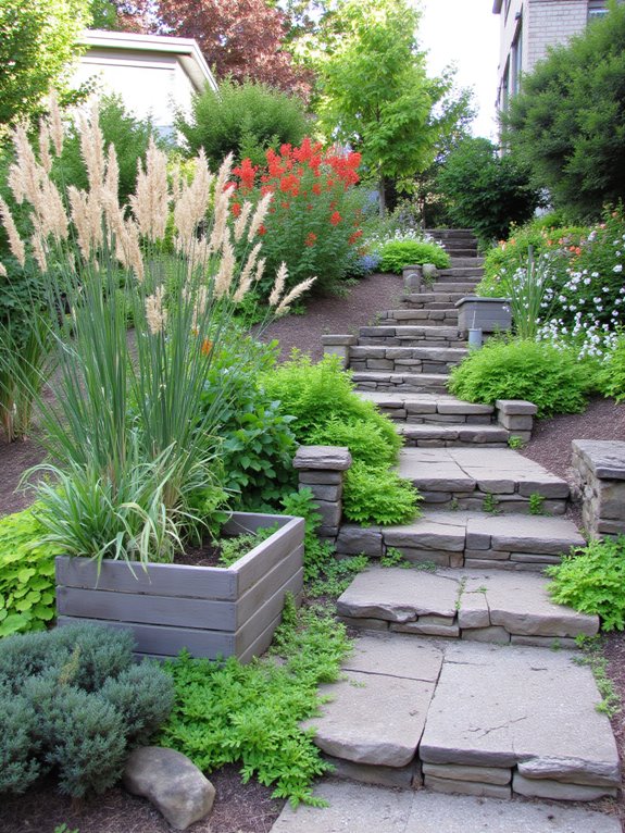 selecting plants for slopes