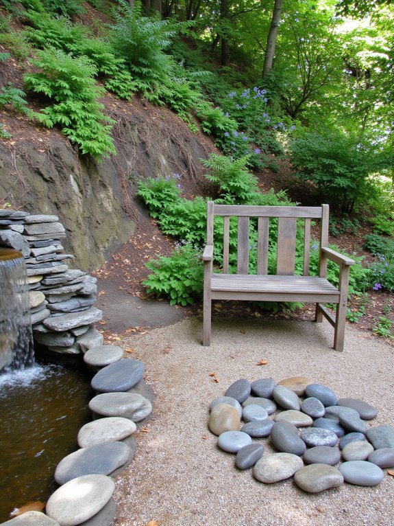 serene meditation corner design
