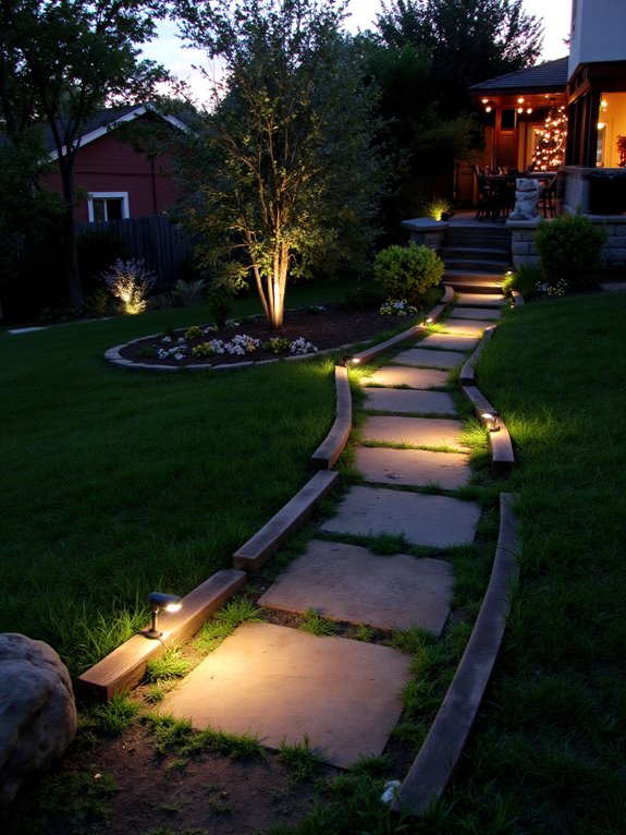 serene path lighting ambiance