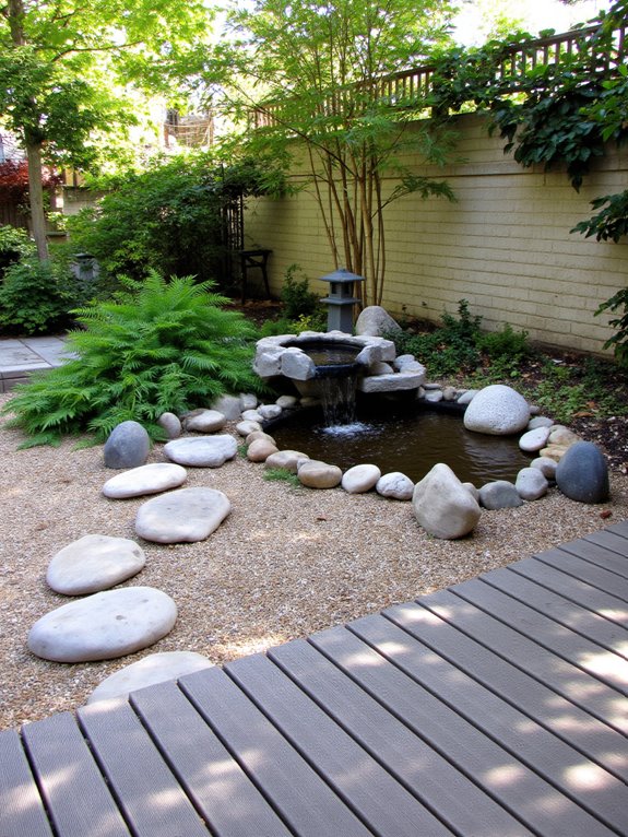 serene zen garden oasis