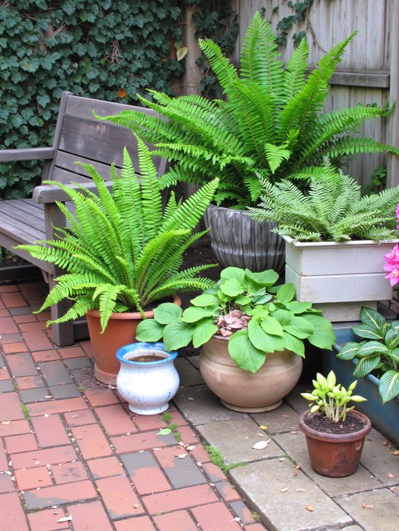 shade loving container gardens showcase