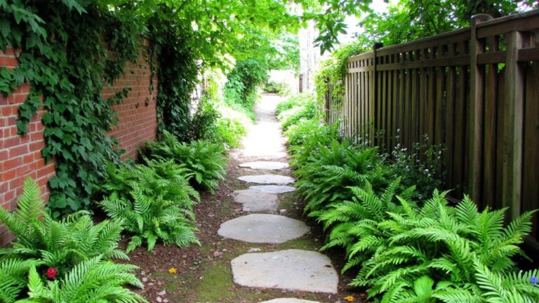 shady area landscaping inspiration