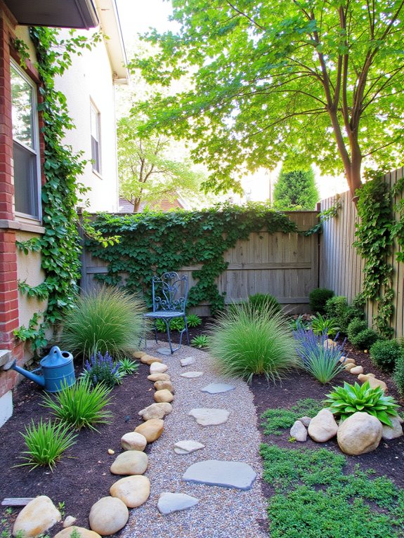 simple side yard maintenance