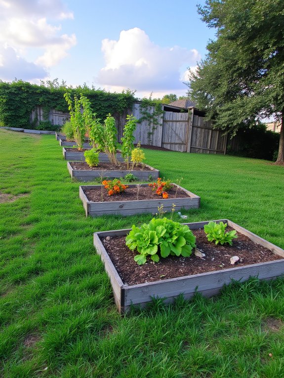 simplified gardening with raised beds