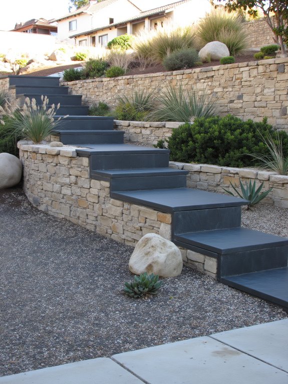 sleek durable hardscape materials