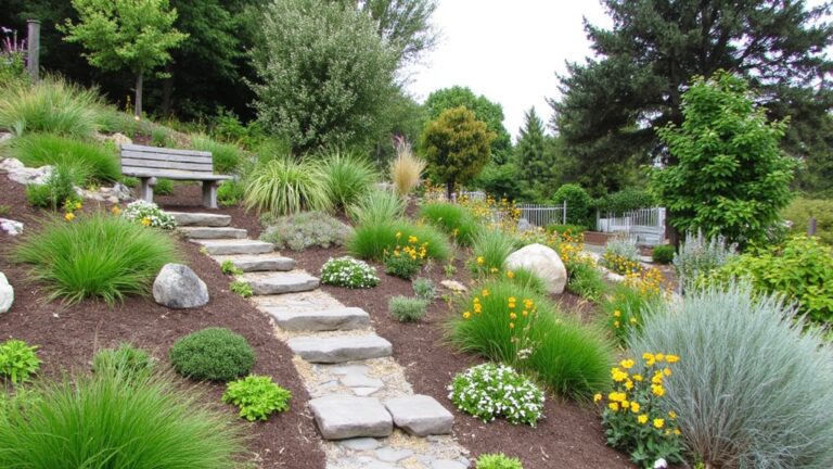 slope landscaping design ideas