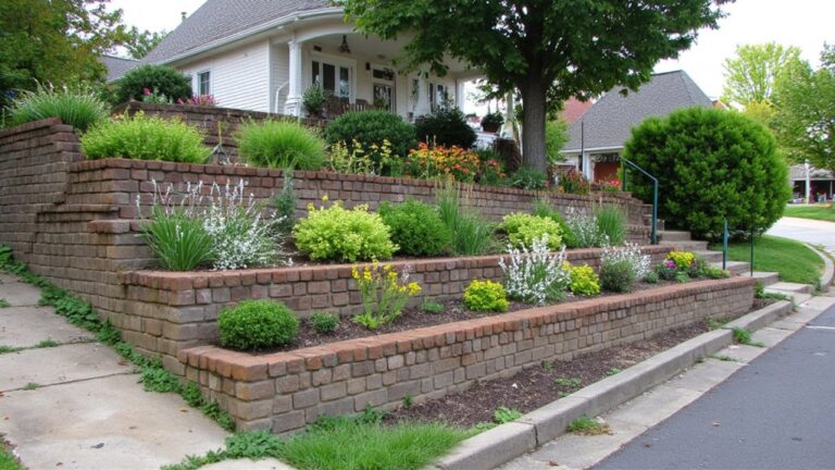 sloped yard landscaping ideas