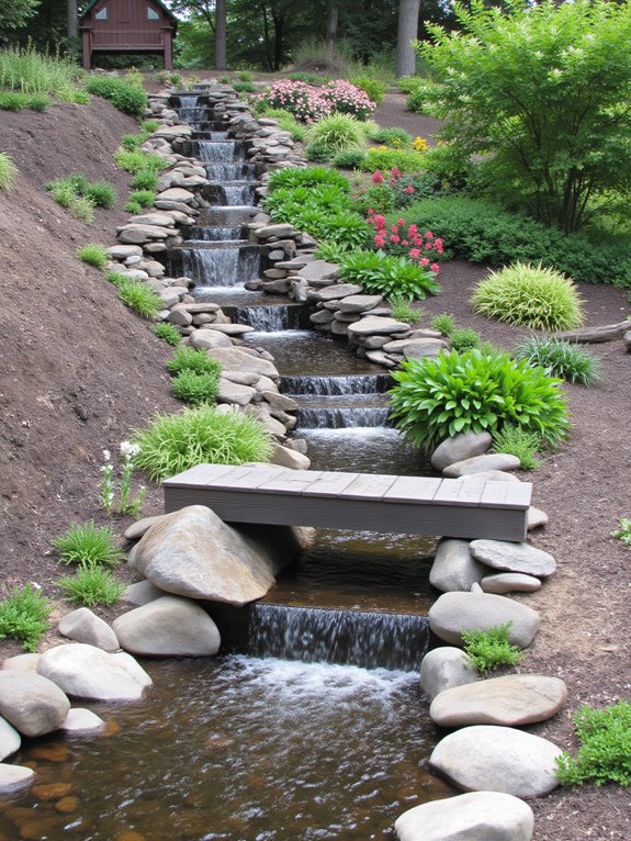 soothing water features enhance tranquility