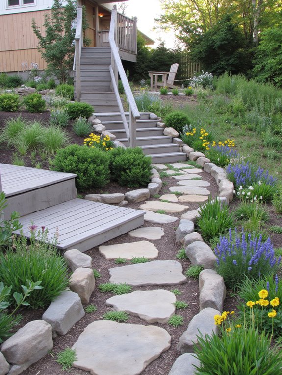 stairs and pathways accessibility