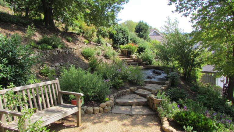 steep hill landscaping ideas