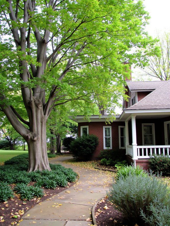 strategic tree placement for privacy