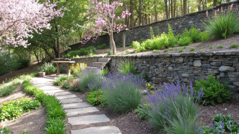 stunning hillside landscaping ideas