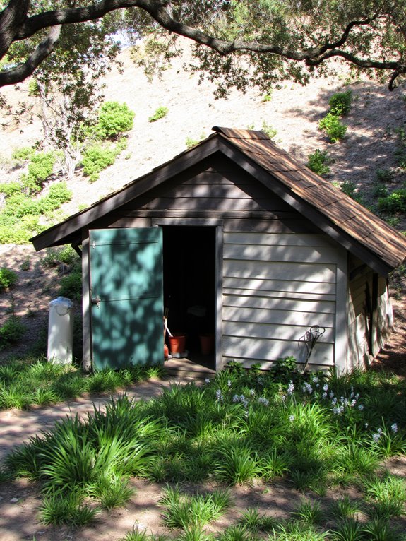 stylish garden shed design