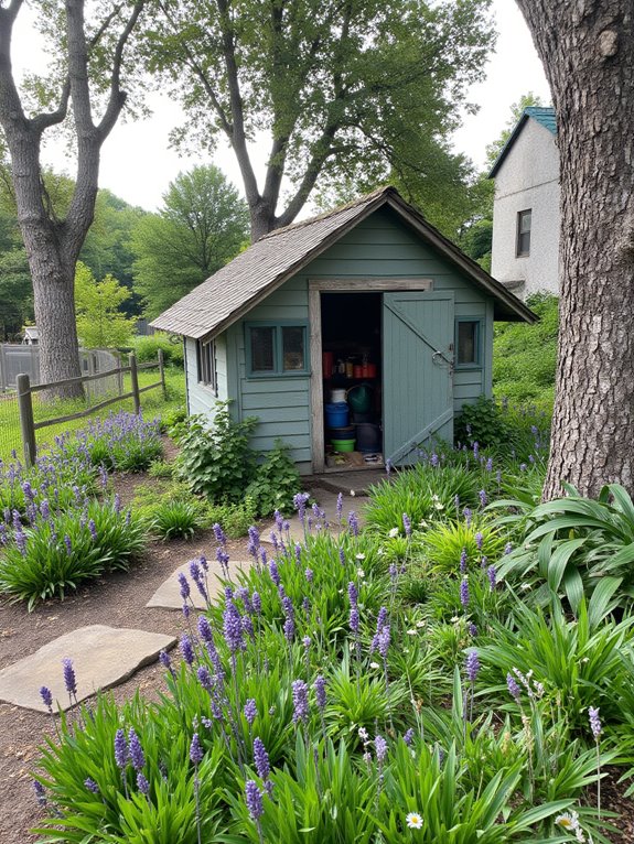 stylish practical garden shed
