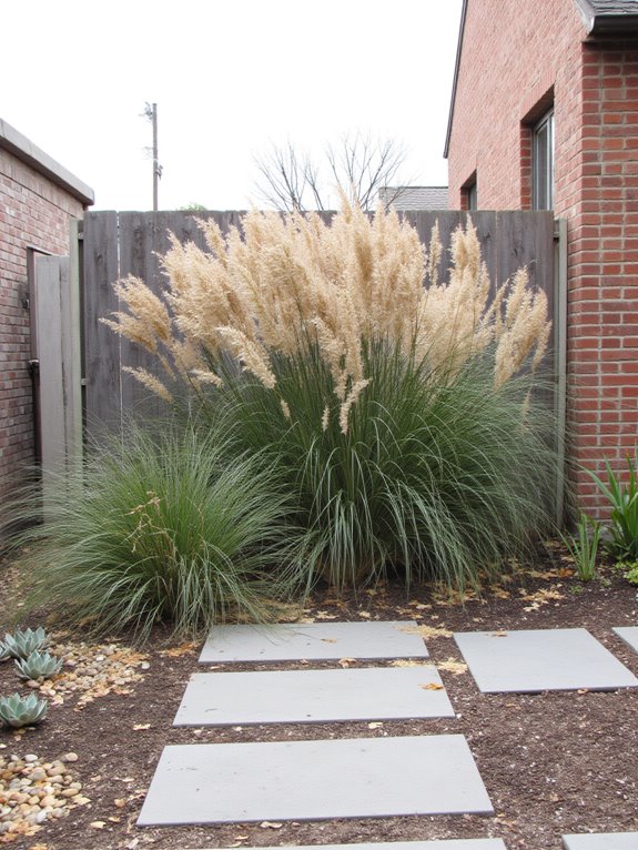 tall grasses for privacy