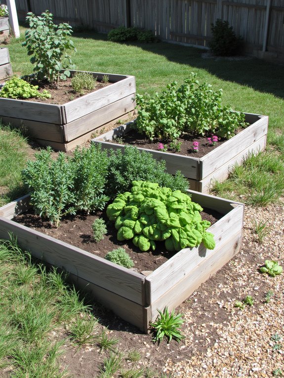 terraced garden bed benefits