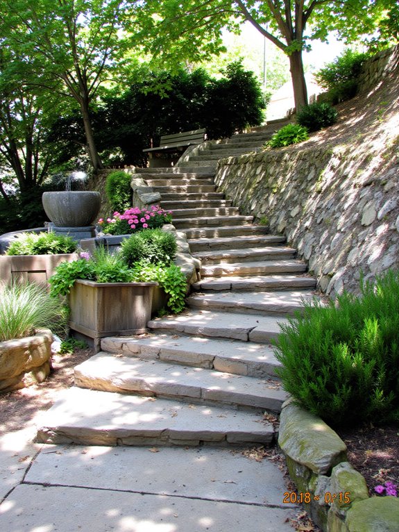 terraced garden functionality enhancement