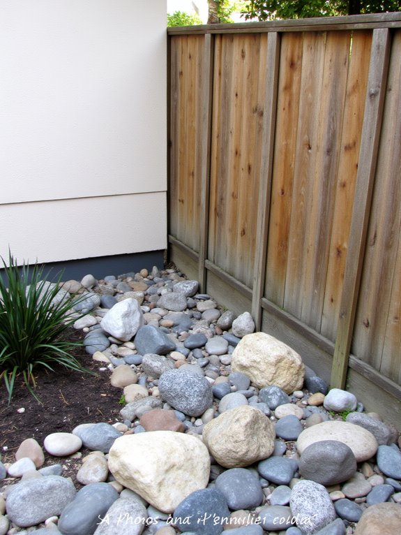 textured organized modern landscape