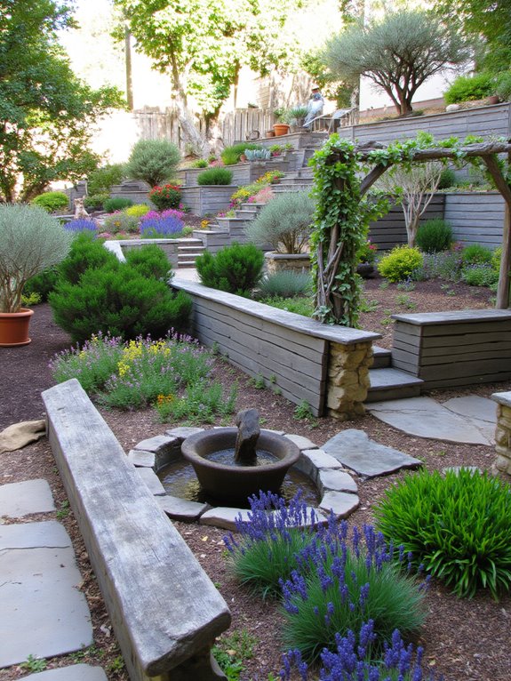 themed garden for cohesion