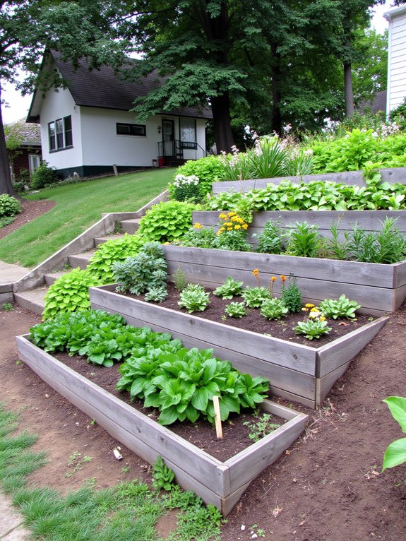tiered garden beds benefits