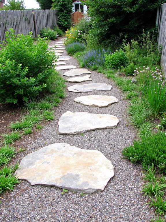 timeless gravel garden pathways