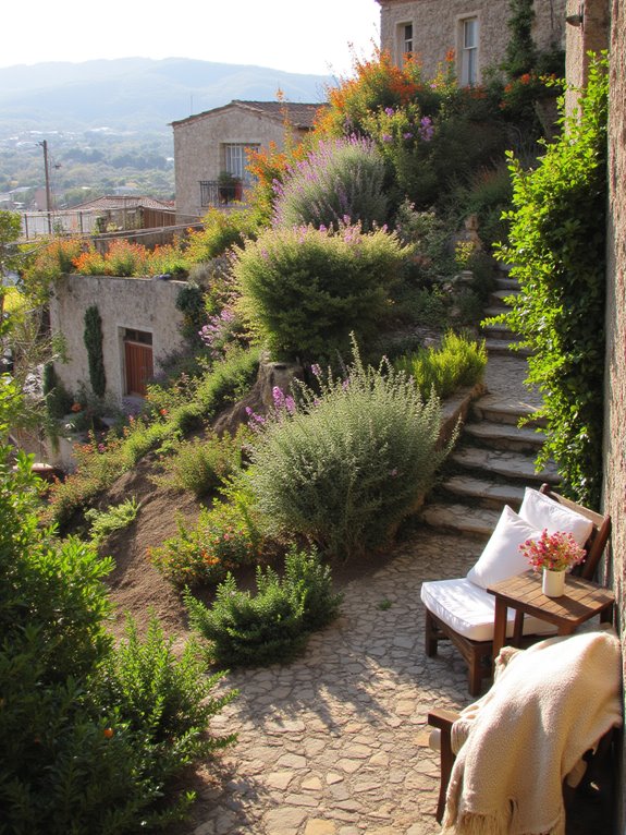 tranquil backyard retreat space