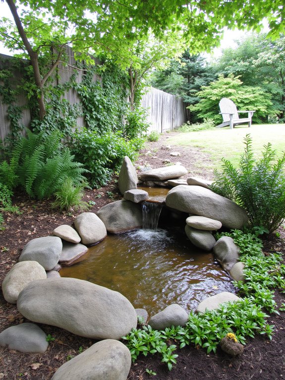 tranquil water features enhance relaxation