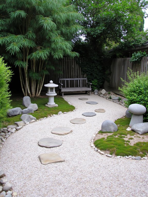 tranquil zen garden design