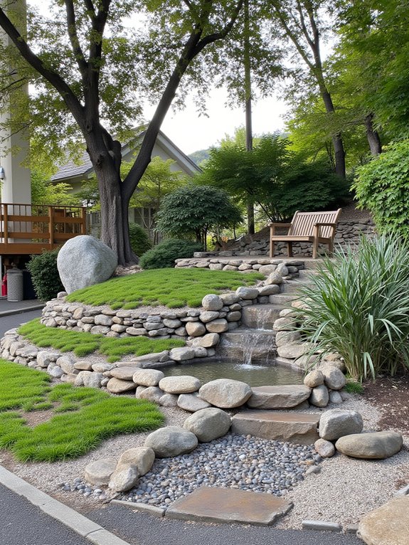 tranquil zen garden retreat