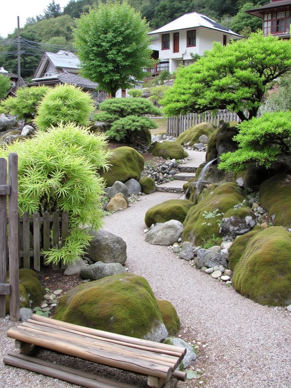 tranquil zen garden retreat