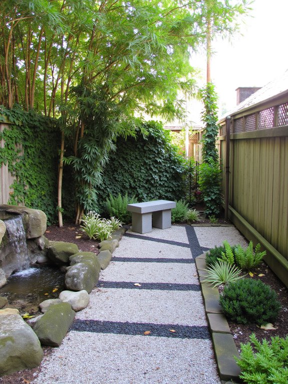 tranquil zen garden retreat