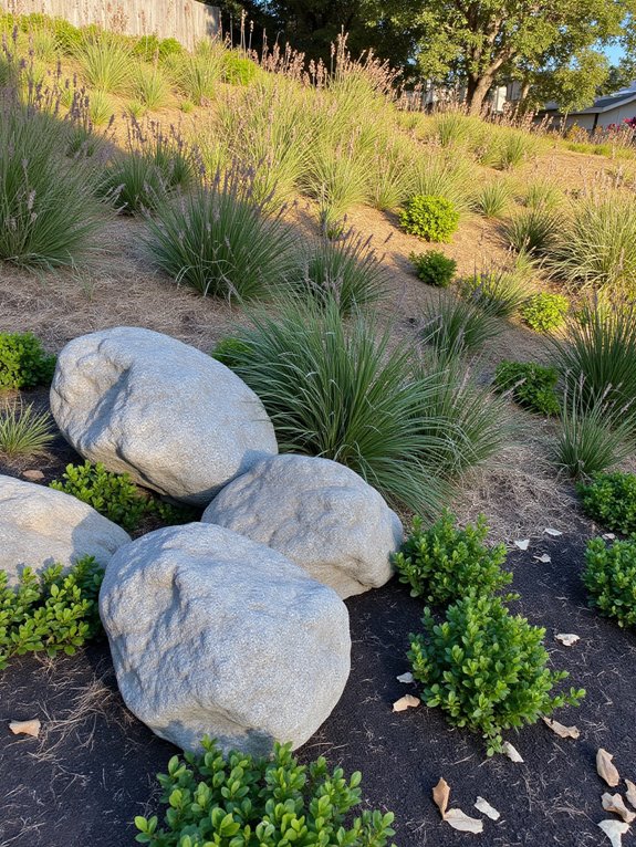 transform hillside with boulders