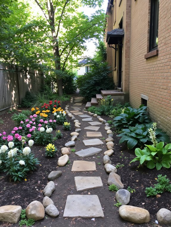 transform side yard garden